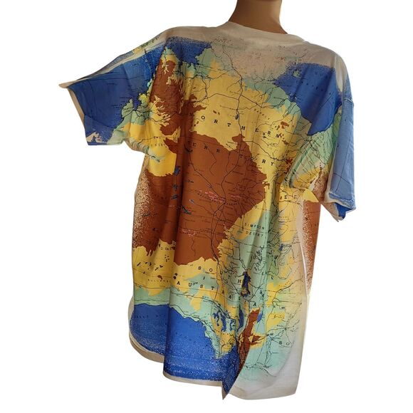 Vintage Tennessee River Gold XL Australian Gold Promo Tee Double-Sided Graphic - Picture 3 of 4